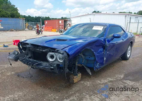 2022 Dodge Challenger Sxt из США, поврежденный, VIN 2C3CDZAG3NH117452